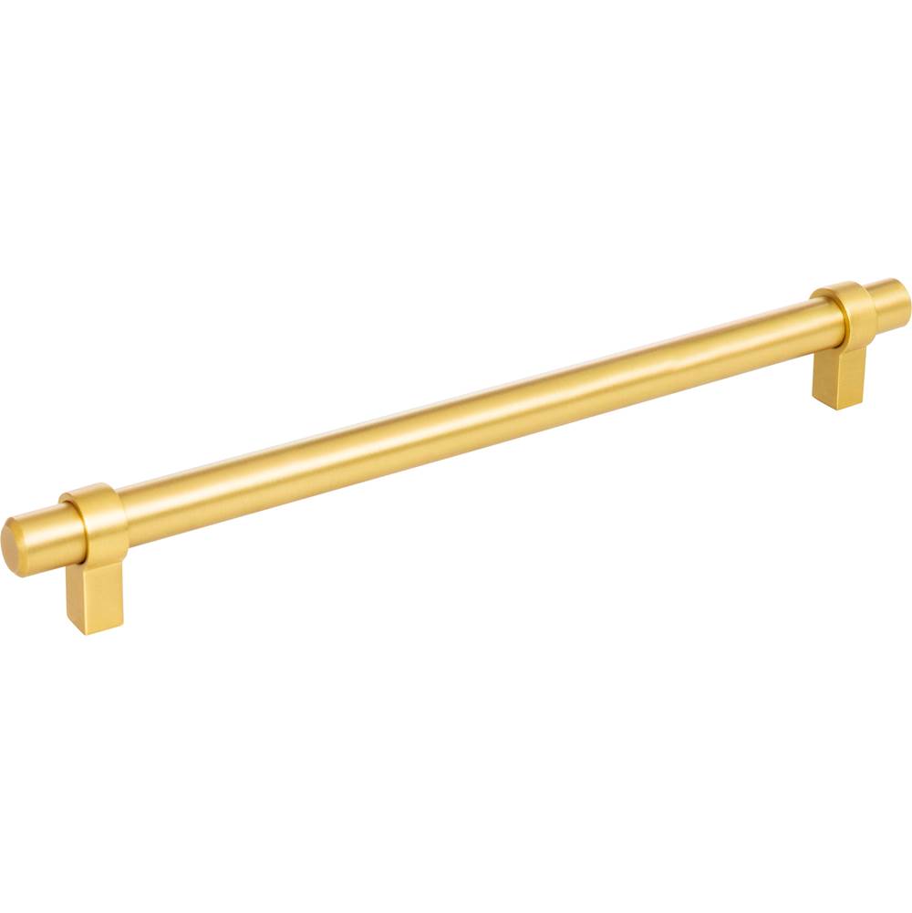 Jeffrey Alexander - 224 mm Center-to-Center Brushed Gold Key Grande Cabinet Bar Pull - Brushed Gold