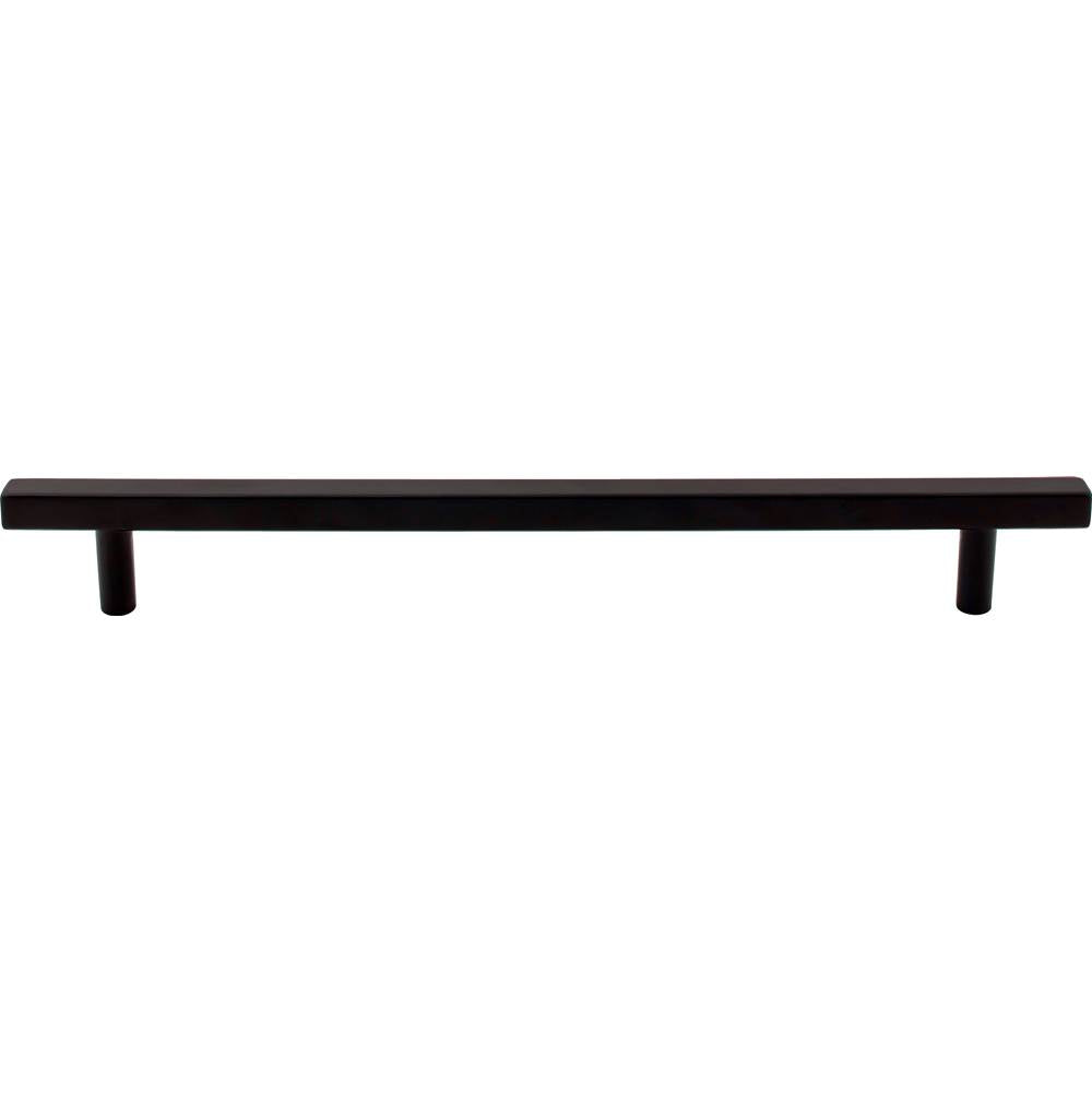 12'' Center-to-Center Matte Black Square Dominique Appliance Handle