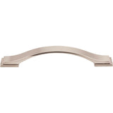 128 mm Center-to-Center Satin Nickel Strap Mirada Cabinet Pull