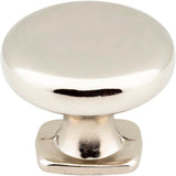1-3/8'' Diameter Polished Nickel Belcastel 1 Cabinet Knob