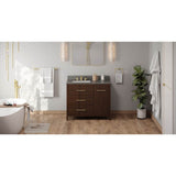 Jeffrey Alexander - Katara 42'' Single Bathroom Vanity Set - Dark Walnut