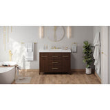 Jeffrey Alexander - Katara 48'' Single Bathroom Vanity Set - Dark Walnut