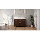 Jeffrey Alexander - Katara 48'' Single Bathroom Vanity Set - Dark Walnut