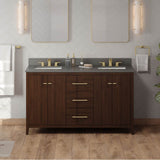Katara 60'' Double Bathroom Vanity Set