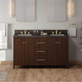 Katara 60'' Double Bathroom Vanity Set