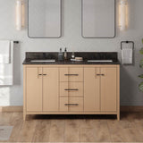 Katara 60'' Double Bathroom Vanity Set