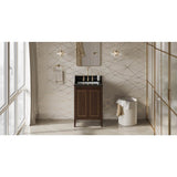 Jeffrey Alexander - Percival 24'' Single Bathroom Vanity Set - Dark Walnut