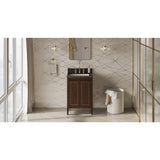 Jeffrey Alexander - Percival 24'' Single Bathroom Vanity Set - Dark Walnut