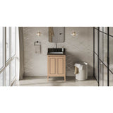 Jeffrey Alexander - Percival 24'' Single Bathroom Vanity Set - Natural Oak