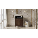 Jeffrey Alexander - Percival 30'' Single Bathroom Vanity Set - Dark Walnut