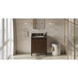 Jeffrey Alexander - Percival 30'' Single Bathroom Vanity Set - Dark Walnut