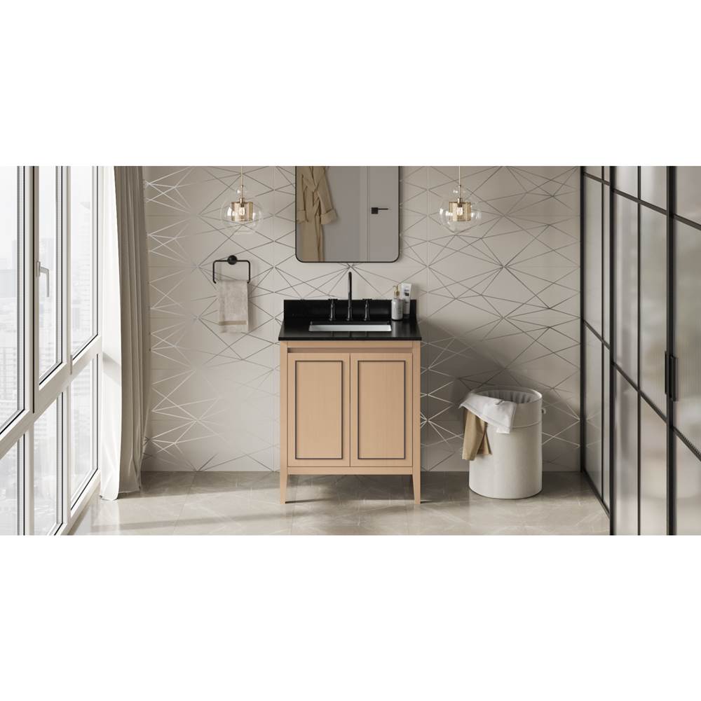 Jeffrey Alexander - Percival 30'' Single Bathroom Vanity Set - Natural Oak
