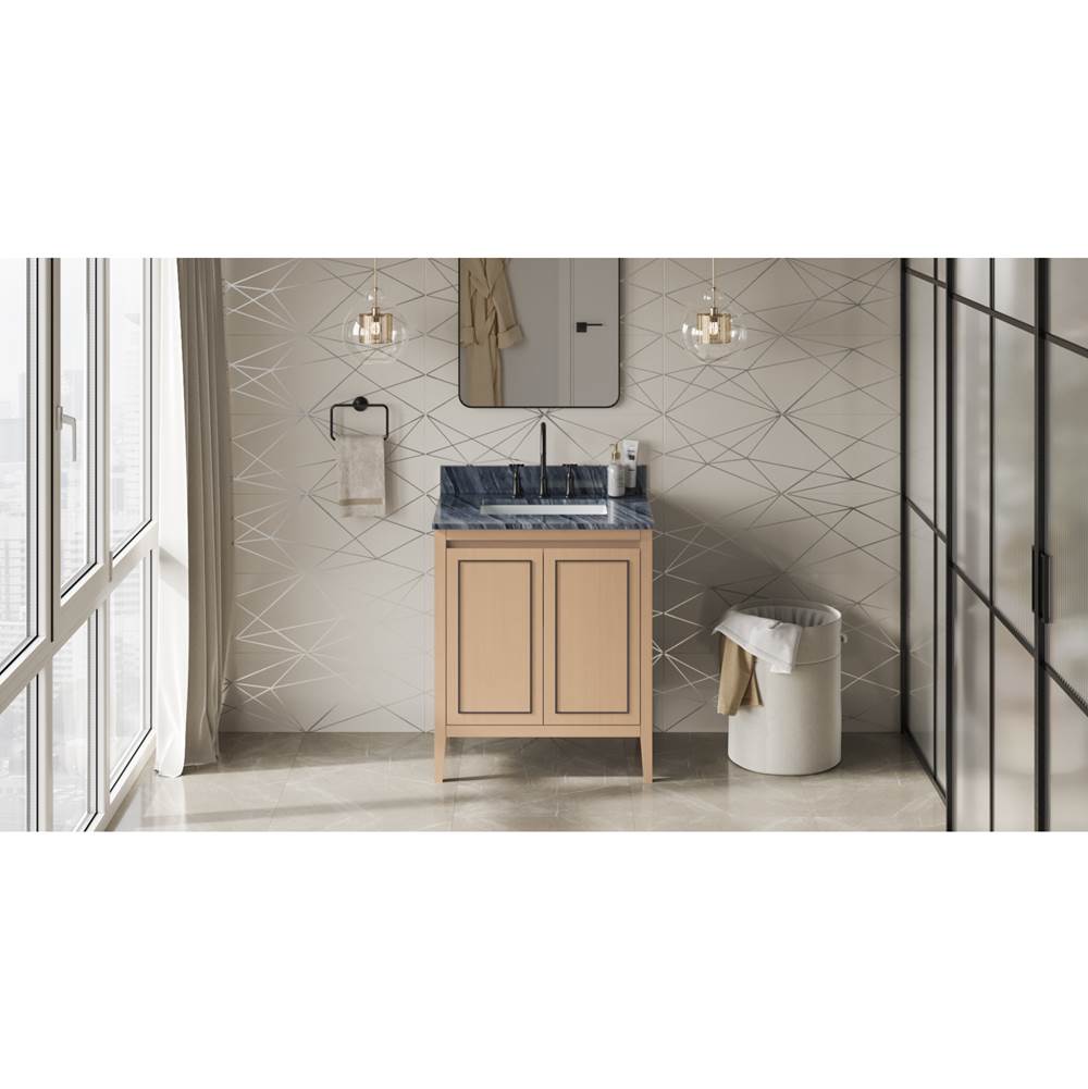 Jeffrey Alexander - Percival 30'' Single Bathroom Vanity Set - Natural Oak