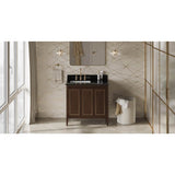 Jeffrey Alexander - Percival 36'' Single Bathroom Vanity Set - Dark Walnut