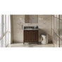 Jeffrey Alexander - Percival 36'' Single Bathroom Vanity Set - Dark Walnut