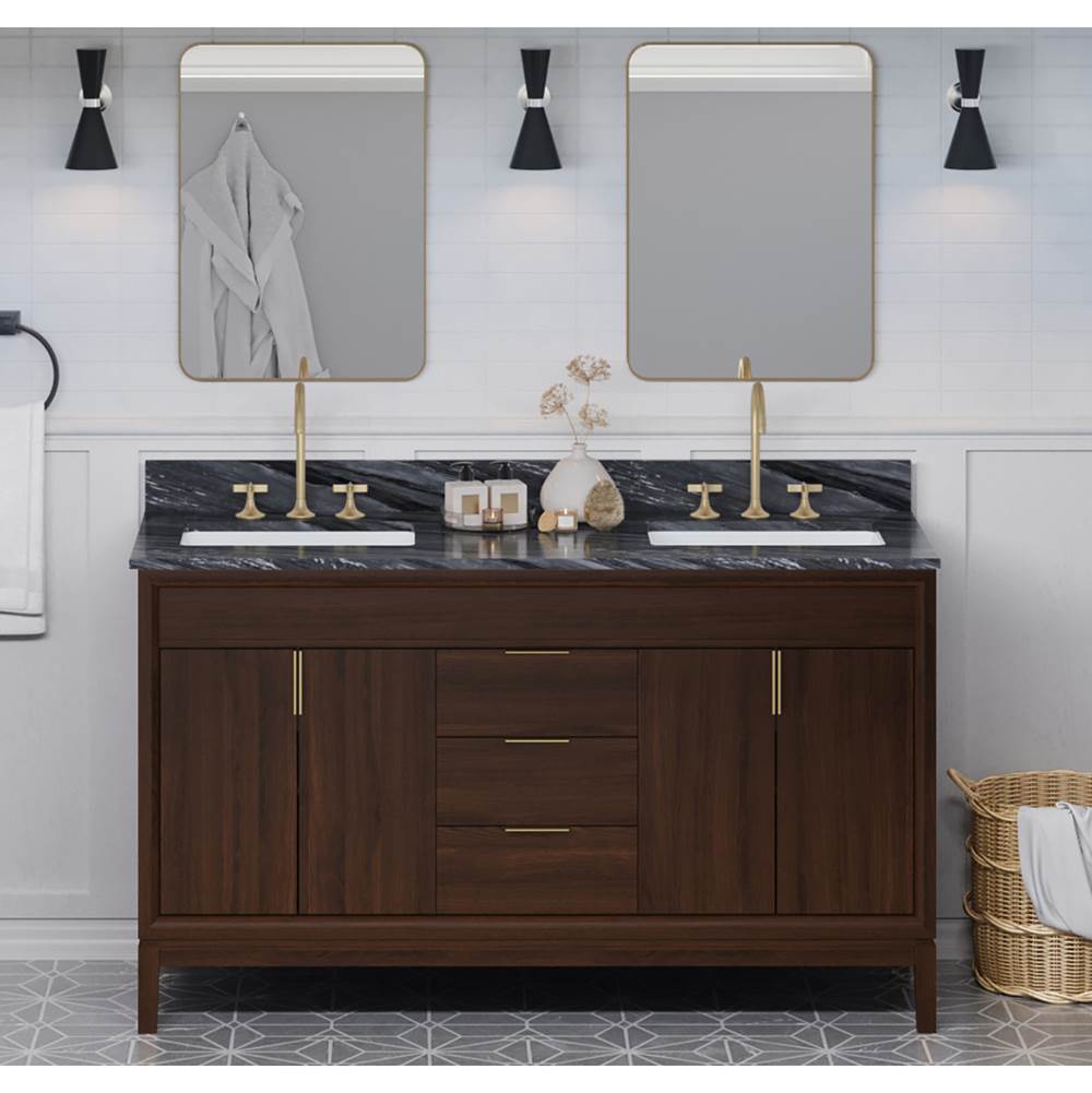 Theodora 60'' Double Bathroom Vanity Set
