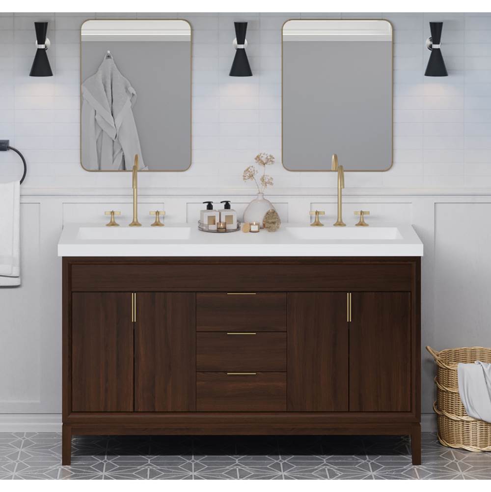 Theodora 60'' Double Bathroom Vanity Set