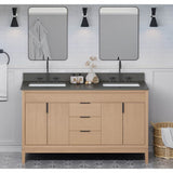 Theodora 60'' Double Bathroom Vanity Set