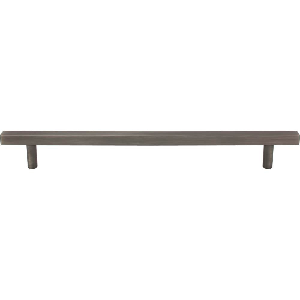 305 mm Center-to-Center Brushed Oil Rubbed Bronze Square Dominique Cabinet Bar Pull