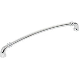 Jeffrey Alexander - 224 mm Center-to-Center Polished Chrome Marie Cabinet Pull - Polished Chrome