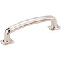 Jeffrey Alexander - 96 mm Center-to-Center Polished Nickel Belcastel 1 Cabinet Pull - Polished Nickel