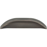 3'' / 96 mm Center-to-Center Brushed Pewter Elara Cabinet Pinch Pull