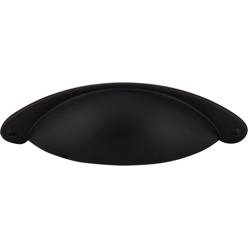 3'' Center-to-Center Matte Black Lyon Cabinet Cup Pull