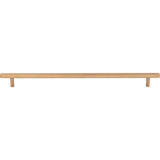 305 mm Center-to-Center Satin Bronze Square Dominique Cabinet Bar Pull