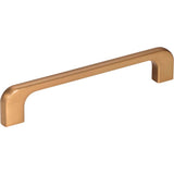 Jeffrey Alexander - 128 mm Center-to-Center Satin Bronze Alvar Cabinet Pull - Satin Bronze