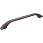 Jeffrey Alexander - 192 mm Center-to-Center Brushed Oil Rubbed Bronze Square Sonoma Cabinet Pull - Brushed Oil Rubbed Bronze