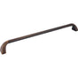 Jeffrey Alexander - 18'' Center-to-Center Antique Brushed Satin Brass Cordova Appliance Handle - Antique Brushed Satin Brass