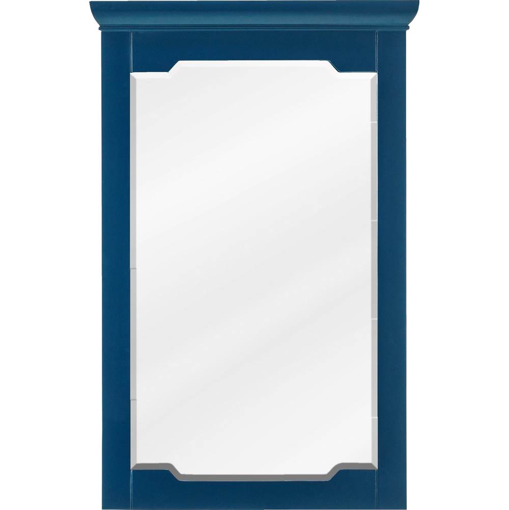 Jeffrey Alexander - 22'' W x 1-1/2'' D x 34'' H Hale Blue Chatham mirror - Hale Blue