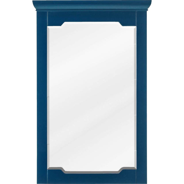 Jeffrey Alexander - 22'' W x 1-1/2'' D x 34'' H Hale Blue Chatham mirror - Hale Blue
