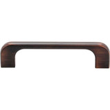 96 mm Center-to-Center Brushed Oil Rubbed Bronze Alvar Cabinet Pull