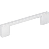 Jeffrey Alexander - 96 mm Center-to-Center Polished Chrome Square Sutton Cabinet Bar Pull - Polished Chrome