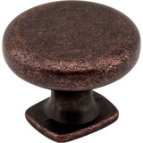 Jeffrey Alexander - 1-3/8'' Diameter Distressed Oil Rubbed Bronze Belcastel 1 Cabinet Knob - Distressed Oil Rubbed Bronze