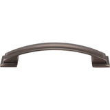 128 mm Center-to-Center Brushed Pewter Square Annadale Cabinet Pull