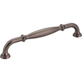 Jeffrey Alexander - 160 mm Center-to-Center Brushed Pewter Tiffany Cabinet Pull - Brushed Pewter