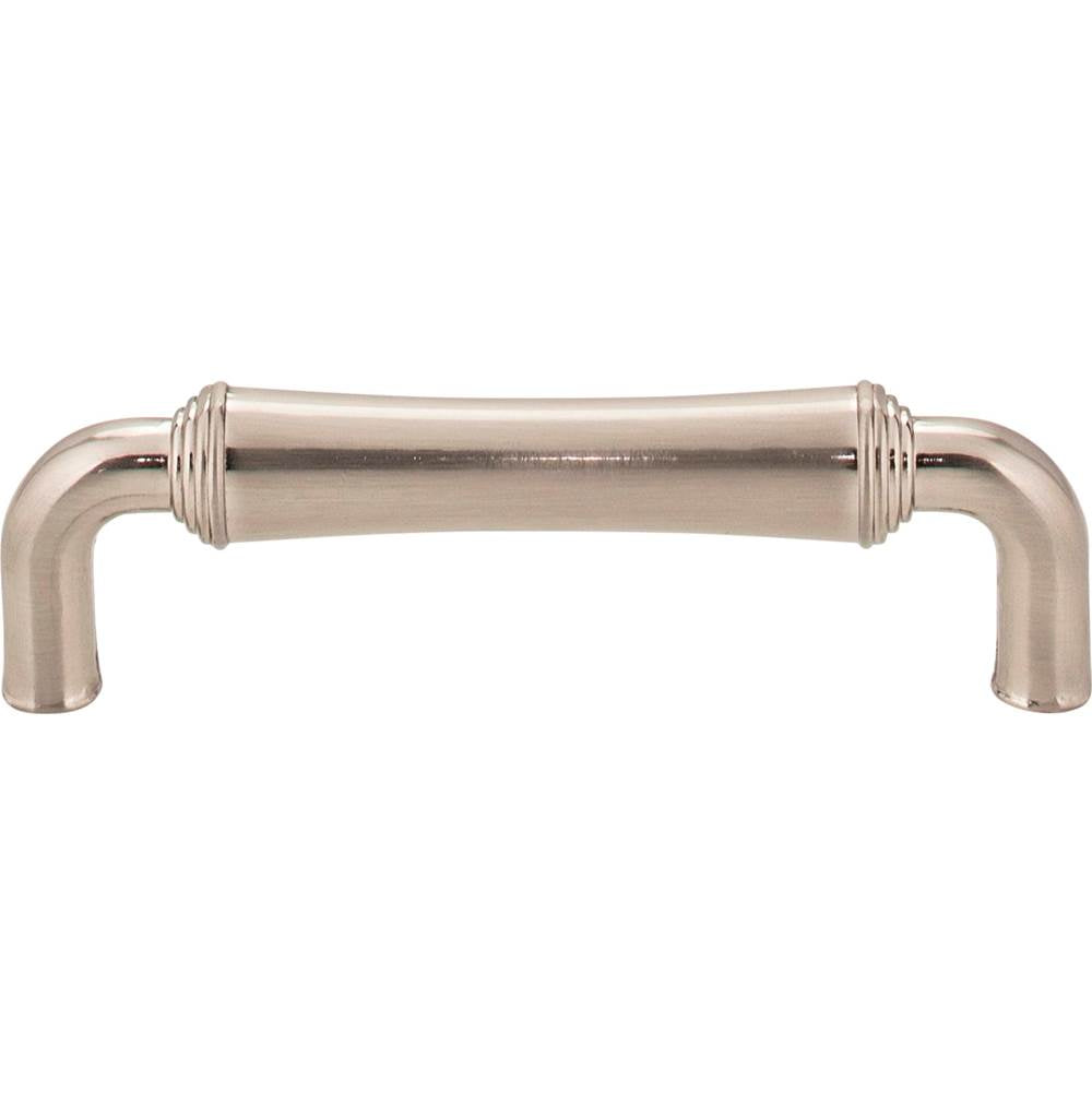 96 mm Center-to-Center Satin Nickel Barrel Bremen 2 Cabinet Pull