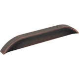 Jeffrey Alexander - 128 mm / 160 mm Center-to-Center Brushed Oil Rubbed Bronze Elara Cabinet Pinch Pull - Brushed Oil Rubbed Bronze