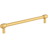 Jeffrey Alexander - 192 mm Center-to-Center Brushed Gold Hayworth Cabinet Bar Pull - Brushed Gold