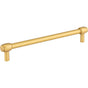Jeffrey Alexander - 192 mm Center-to-Center Brushed Gold Hayworth Cabinet Bar Pull - Brushed Gold