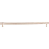 305 mm Center-to-Center Satin Nickel Square Zane Cabinet Pull