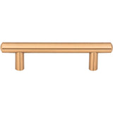 96 mm Center-to-Center Satin Bronze Key West Cabinet Bar Pull