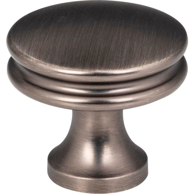 Jeffrey Alexander - 1-1/4'' Diameter Brushed Pewter Marie Cabinet Knob - Brushed Pewter