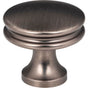 Jeffrey Alexander - 1-1/4'' Diameter Brushed Pewter Marie Cabinet Knob - Brushed Pewter