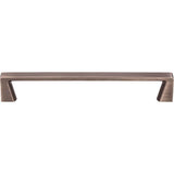 160 mm Center-to-Center Brushed Pewter Square Boswell Cabinet Pull
