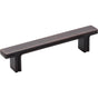Jeffrey Alexander - 96 mm Center-to-Center Brushed Oil Rubbed Bronze Square Anwick Cabinet Pull - Brushed Oil Rubbed Bronze