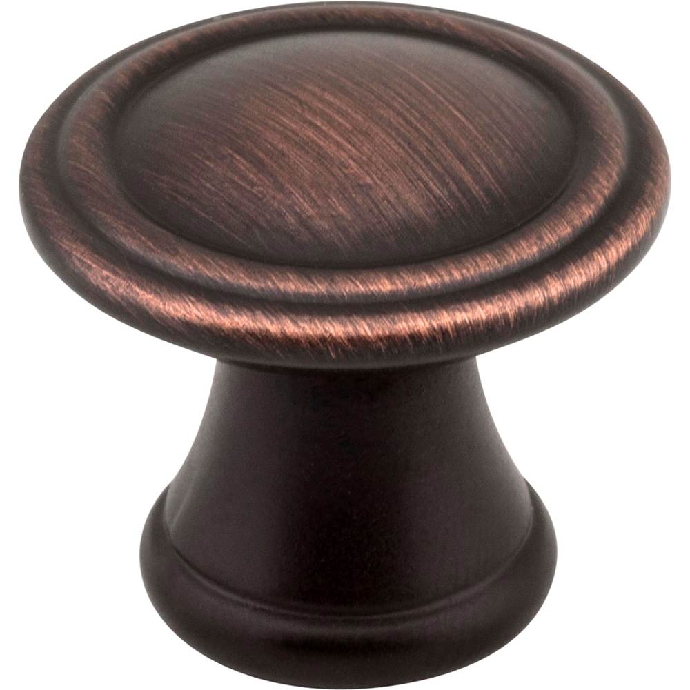 Jeffrey Alexander - 1-3/16'' Diameter Brushed Oil Rubbed Bronze Cordova Cabinet Knob - Brushed Oil Rubbed Bronze