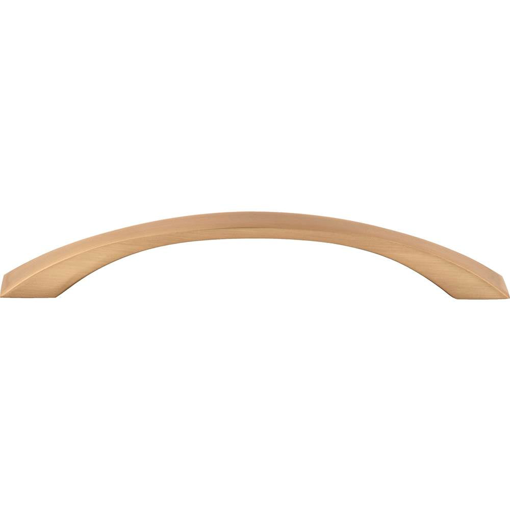 160 mm Center-to-Center Satin Bronze Flared Philip Cabinet Pull